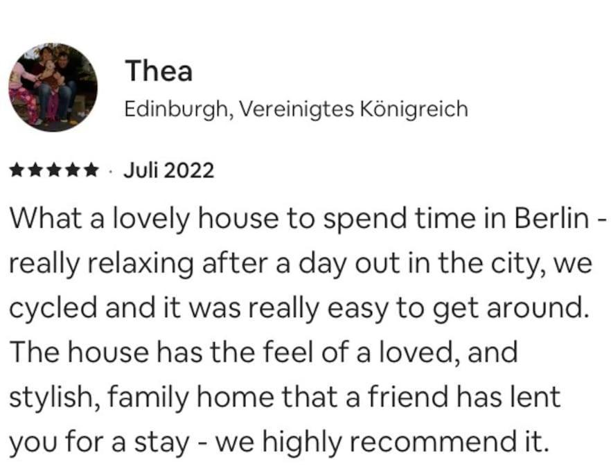 Townhouse With Garden, Terrace & Balcony * Berlijn